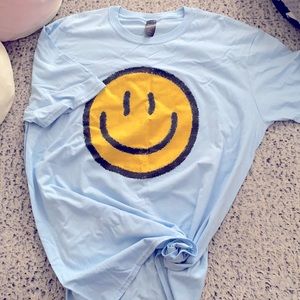 Oversized Smiley Tee